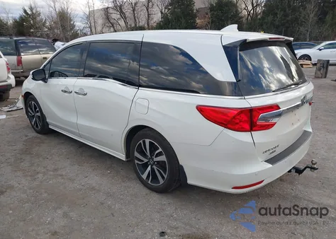 2018 Honda Odyssey Elite from USA, damaged, VIN 5FNRL6H94JB089515